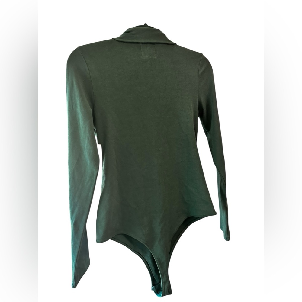 NWT Pact Dark Green Women's Bodysuit - Picture 4 of 9